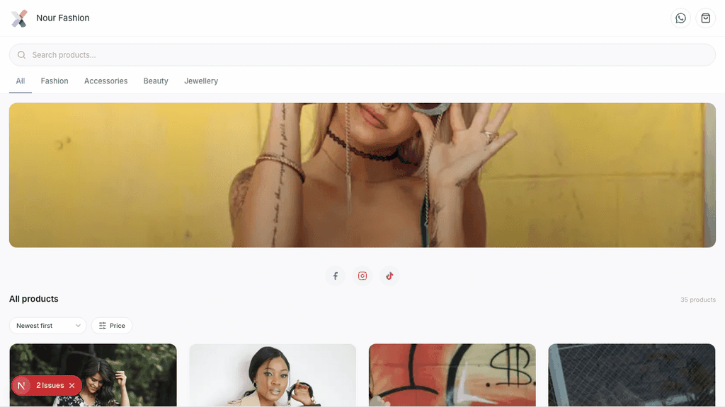 All 11 sellX themes on the storefront homepage